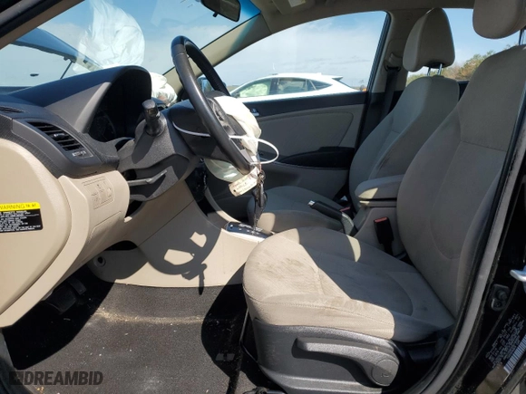 2016 Hyundai Accent SE with VIN KMHCU4AE6GU164600, listed as a Copart auction lot 50411105 with 132,091 mi miles and Salvage Title. Bid and sale history available at carsss.com. Image 7.