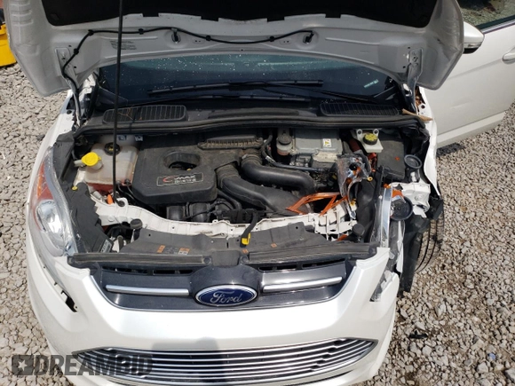 2015 Ford C-Max Energi SEL with VIN 1FADP5CUXFL100970, listed as a Copart auction lot 65644373 with 0 mi miles. Bid and sale history available at carsss.com. Image 12.