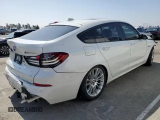 2017 BMW 5 Series GT 535i with VIN WBA5M2C59HG499197, listed as a Copart auction lot 57778334 with 52,552 mi miles and Salvage Title. Bid and sale history available at carsss.com. Image 3.