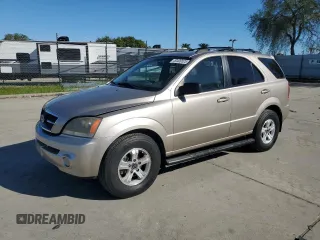 2005 Kia Sorento LX with VIN KNDJC733155486466, listed as a Copart auction lot 50409525 with 193,665 mi miles and Salvage Title. Bid and sale history available at carsss.com. Image 1.