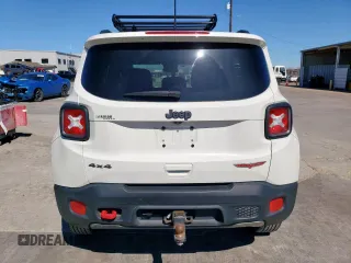 2018 Jeep Renegade Trailhawk with VIN ZACCJBCBXJPH56501, listed as a Copart auction lot 47811455 with 70,401 mi miles and Salvage Title. Bid and sale history available at carsss.com. Image 6.