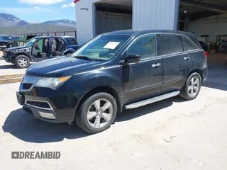 2013 Acura MDX Tech Pkg with VIN 2HNYD2H33DH503891, listed as a IAAI auction lot 42184045 with 141,767 mi miles. Bid and sale history available at carsss.com. Image 2.