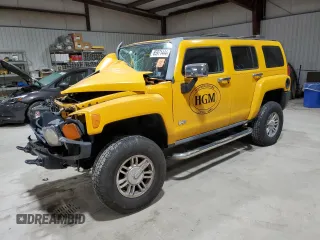 2007 Hummer H3 SUV with VIN 5GTDN13E478149936, listed as a Copart auction lot 85971444 with 95,880 mi miles and Salvage Title. Bid and sale history available at DreamBid. Image 1.