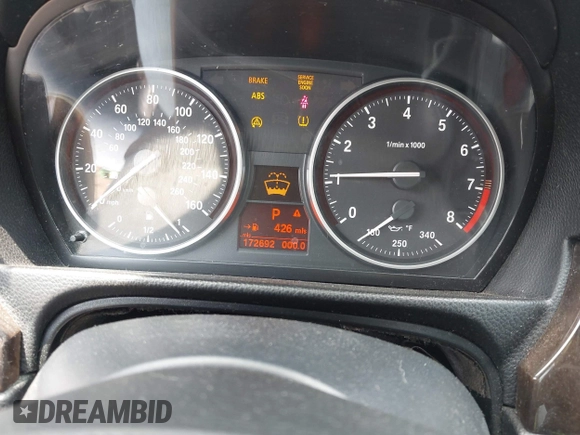 2009 BMW 3 Series 328i with VIN WBAWV13589P121644, listed as a IAAI auction lot 42409524 with 172,692 mi miles and . Bid and sale history available at DreamBid. Image 7.