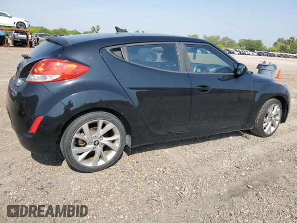 2017 Hyundai Veloster Value Edition with VIN KMHTC6AD8HU321437, listed as a Copart auction lot 51424715 with 59,018 mi miles and Salvage Title. Bid and sale history available at carsss.com. Image 3.