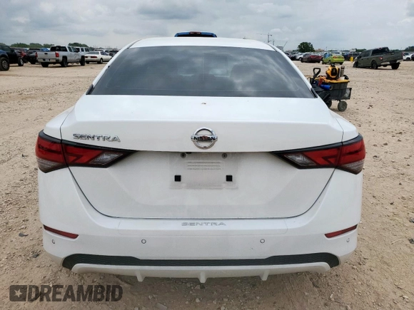 2022 Nissan Sentra S z VIN 3N1AB8BVXNY239593, wystawiony jako Copart lot #59677735 z przebiegiem 48 818 mil mil oraz Szkoda całkowita • Salvage title. Historia ofert i sprzedaży dostępna na DreamBid. Obrazek 6.