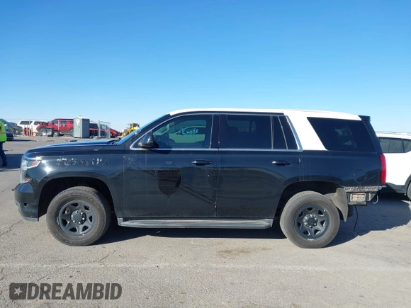 2020 Chevrolet Tahoe Commercial with VIN 1GNLCDEC4LR183215, listed as a IAAI auction lot 40783993 with 119,705 mi miles and . Bid and sale history available at DreamBid. Image 14.