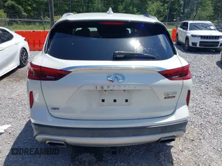 2019 Infiniti QX50 Essential with VIN 3PCAJ5M35KF125258, listed as a IAAI auction lot 42267473 with 53,563 mi miles and . Bid and sale history available at DreamBid. Image 17.