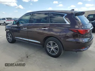 2019 Infiniti QX60 Pure с VIN 5N1DL0MN5KC502644, выставлен на аукционе Copart как лот 56433325 с пробегом 77 366 миль миль и Списание • Salvage title. История ставок и продаж доступна на DreamBid. Изображение 2.