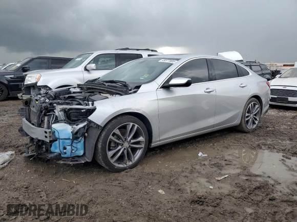 2021 Chevrolet Malibu LT with VIN 1G1ZD5ST1MF029390, listed as a Copart auction lot 49377005 with 82,395 mi miles and Salvage Title. Bid and sale history available at DreamBid. Image 1.