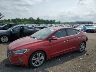 2017 Hyundai Elantra SE with VIN KMHD84LF6HU211933, listed as a Copart auction lot 58791215 with 111,859 mi miles and Salvage title. Bid and sale history available at DreamBid. Image 1.