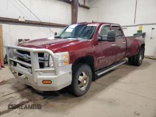 2008 Chevrolet Silverado 3500HD DRW LTZ with VIN 1GCJK33678F218901, listed as a Copart auction lot 89214035 with 556,746 mi miles and Clean Title. Bid and sale history available at carsss.com. Image 1.