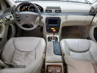2005 Mercedes-Benz S-Class 5.0L with VIN WDBNG75J05A452316, listed as a Copart auction lot 82888994 with 167,954 mi miles and Salvage Title. Bid and sale history available at carsss.com. Image 8.