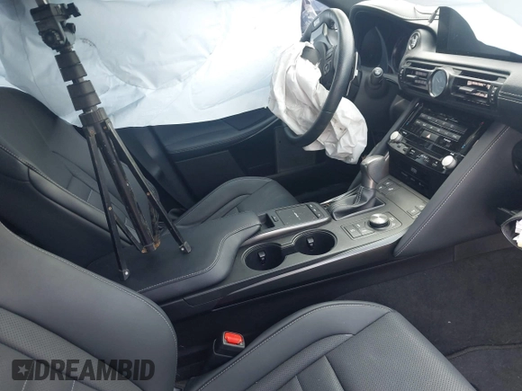 2023 Lexus IS 350 F Sport with VIN JTHGZ1B29P5063389, listed as a IAAI auction lot 42561231 with 10,285 mi miles and . Bid and sale history available at DreamBid. Image 5.
