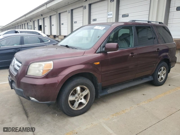 2008 Honda Pilot EX-L with VIN 5FNYF18798B002187, listed as a Copart auction lot 51062765 with 217,535 mi miles and Clean Title. Bid and sale history available at carsss.com. Image 1.