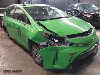 2015 Toyota Prius v Two with VIN JTDZN3EU5FJ035495, listed as a IAAI auction lot 41585955 with 136,552 mi miles. Bid and sale history available at carsss.com. Image 1.
