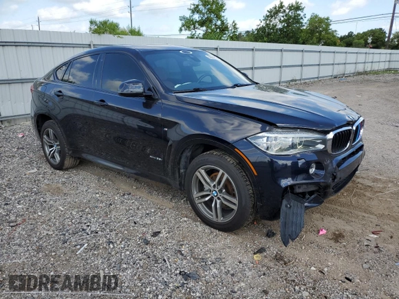 2015 BMW X6 xDrive35i with VIN 5UXKU2C58F0F95058, listed as a Copart auction lot 58367913 with 115,239 mi miles. Bid and sale history available at carsss.com. Image 4.