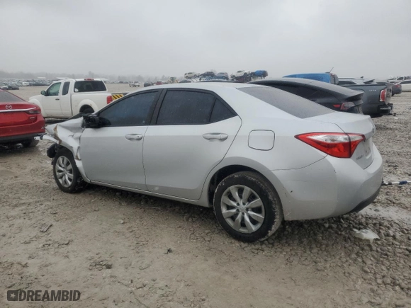 2016 Toyota Corolla L with VIN 2T1BURHE9GC510381, listed as a Copart auction lot 46468025 with 0 mi miles and Clean Title. Bid and sale history available at carsss.com. Image 2.
