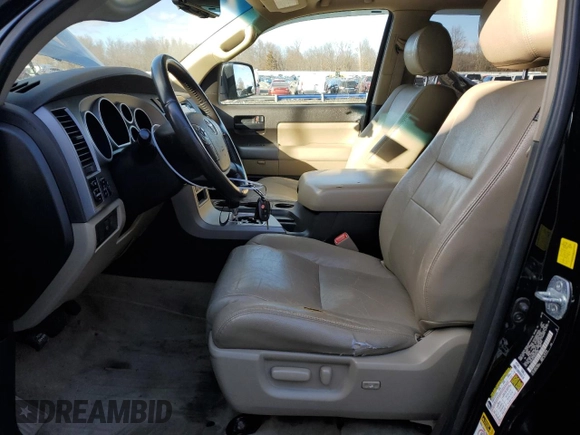 2011 Toyota Sequoia SR5 with VIN 5TDBY5G1XBS042298, listed as a Copart auction lot 88690245 with 257,772 mi miles and Salvage Title. Bid and sale history available at carsss.com. Image 7.
