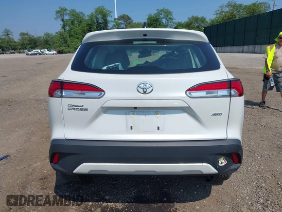 2023 Toyota Corolla Cross L with VIN 7MUAAABG0PV056373, listed as a IAAI auction lot 42495014 with 17,368 mi miles and . Bid and sale history available at DreamBid. Image 16.