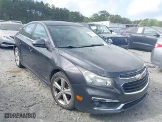 2015 Chevrolet Cruze LT with VIN 1G1PE5SB6F7101516, listed as a IAAI auction lot 41968922 with 161,818 mi miles. Bid and sale history available at carsss.com. Image 1.