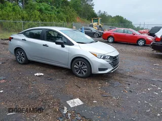 2024 Nissan Versa S with VIN 3N1CN8DV6RL929440, listed as a IAAI auction lot 42119155 with 10,087 mi miles. Bid and sale history available at carsss.com. Image 1.