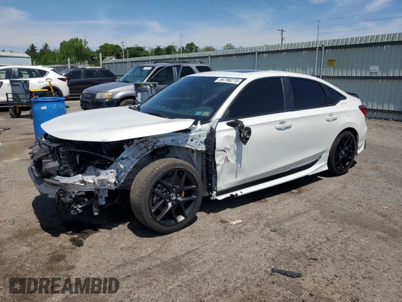 2024 Honda Civic Si z VIN 2HGFE1E58RH471829, wystawiony jako Copart lot #56796275 z przebiegiem 15 243 mil mil oraz Szkoda całkowita • Salvage title. Historia ofert i sprzedaży dostępna na DreamBid. Obrazek 1.