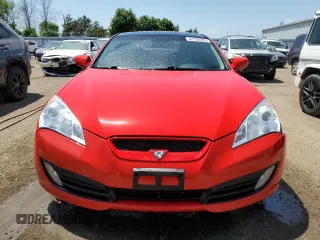 2011 Hyundai Genesis Coupe with VIN KMHHT6KD2BU058227, listed as a Copart auction lot 62154355 with 138,688 mi miles and Clean title. Bid and sale history available at DreamBid. Image 5.