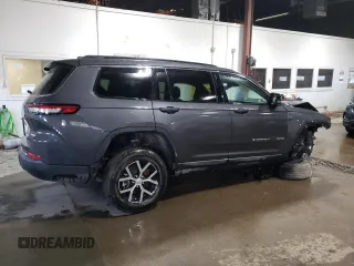 2024 Jeep Grand Cherokee Limited with VIN 1C4RJKBG9R8542707, listed as a Copart auction lot 64881255 with 6,889 mi miles and Non repairable. Bid and sale history available at DreamBid. Image 3.