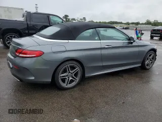 2019 Mercedes-Benz C 300 with VIN WDDWK8EBXKF834621, listed as a Copart auction lot 60306965 with 47,136 mi miles and Salvage title. Bid and sale history available at DreamBid. Image 3.