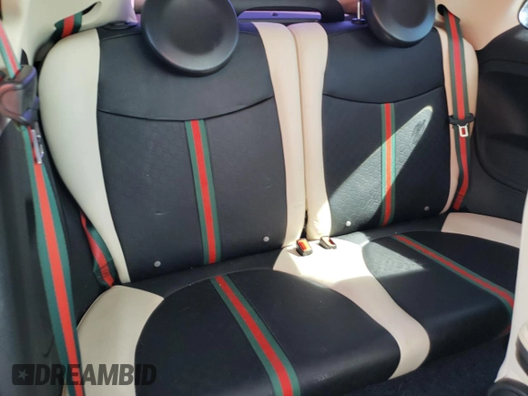 2012 FIAT 500 Gucci with VIN 3C3CFFER4CT271886, listed as a Copart auction lot 47859275 with 104,608 mi miles and Salvage Title. Bid and sale history available at carsss.com. Image 10.