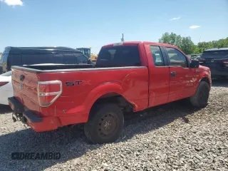 2010 Ford F-150 XL with VIN 1FTEX1CW3AFA21897, listed as a Copart auction lot 58000025 with 245,642 mi miles and Salvage title. Bid and sale history available at DreamBid. Image 3.