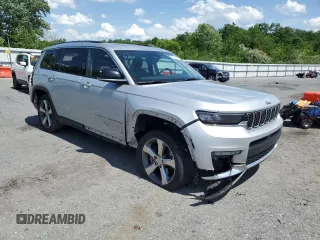 2021 Jeep Grand Cherokee Limited with VIN 1C4RJKBG3M8139556, listed as a Copart auction lot 61906875 with 48,215 mi miles and Salvage title. Bid and sale history available at DreamBid. Image 4.