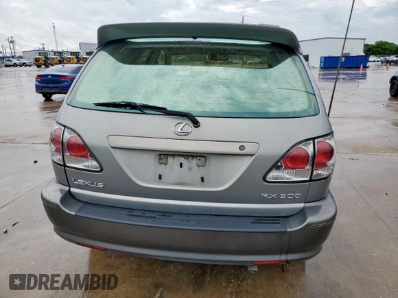2003 Lexus RX 300 with VIN JTJGF10U430163094, listed as a Copart auction lot 55851845 with 148,126 mi miles and Salvage title. Bid and sale history available at DreamBid. Image 6.