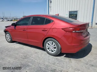 2017 Hyundai Elantra SE with VIN 5NPD74LF0HH093363, listed as a Copart auction lot 50181985 with 134,011 mi miles and Salvage Title. Bid and sale history available at carsss.com. Image 2.