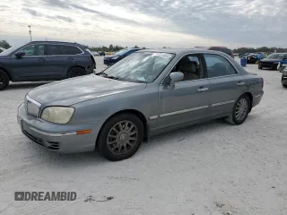 2004 Hyundai XG with VIN KMHFU45EX4A279687, listed as a Copart auction lot 88779975 with 133,536 mi miles and Salvage Title. Bid and sale history available at carsss.com. Image 1.