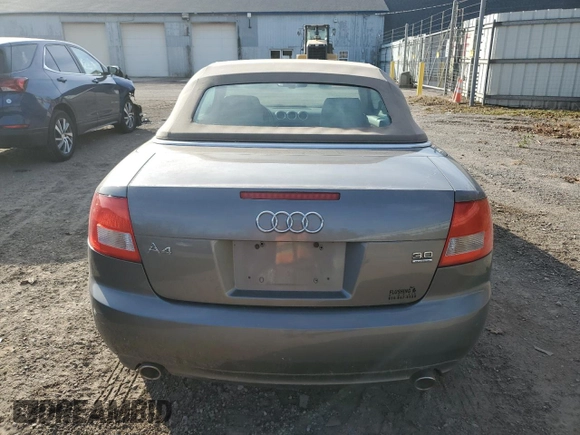 2004 Audi A4 3.0L with VIN WAUAT48H34K003530, listed as a Copart auction lot 77680474 with 70,888 mi miles and Clean Title. Bid and sale history available at carsss.com. Image 6.