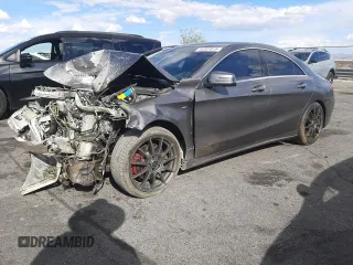 2016 Mercedes-Benz CLA 250 with VIN WDDSJ4GBXGN391567, listed as a Copart auction lot 55307015 with Not provided miles and Salvage title. Bid and sale history available at DreamBid. Image 1.