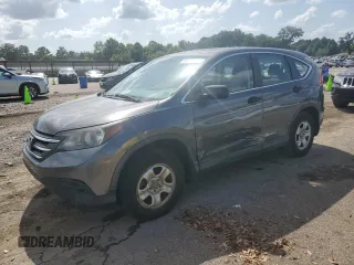 2013 Honda CR-V LX with VIN 3CZRM3H33DG702658, listed as a Copart auction lot 61850335 with 80,280 mi miles and Salvage title. Bid and sale history available at DreamBid. Image 1.