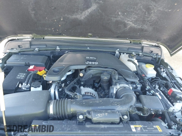 2021 Jeep Wrangler Unlimited Sport S with VIN 1C4HJXDG5MW804748, listed as a IAAI auction lot 41878895 with 35,839 mi miles and . Bid and sale history available at DreamBid. Image 10.