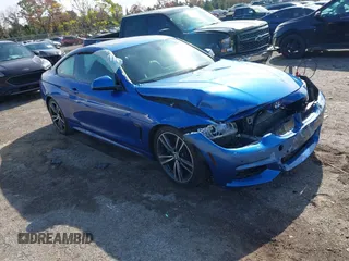 2015 BMW 4 Series 435i with VIN WBA3R1C56FK193975, listed as a IAAI auction lot 41293103 with 102,188 mi miles and . Bid and sale history available at carsss.com. Image 1.