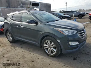 2013 Hyundai Santa Fe 2.0T Sport with VIN 5XYZUDLA4DG114705, listed as a Copart auction lot 79688074 with 158,008 mi miles and Salvage Title. Bid and sale history available at carsss.com. Image 4.