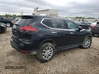 2017 Nissan Rogue S with VIN KNMAT2MV7HP559996, listed as a Copart auction lot 53954934 with 116,806 mi miles and Salvage Title. Bid and sale history available at carsss.com. Image 3.