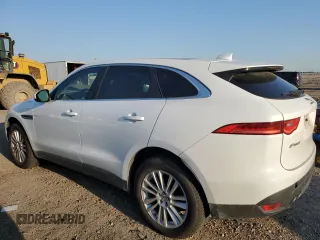 2017 Jaguar F-PACE 20d Prestige with VIN SADCK2BN4HA085821, listed as a Copart auction lot 47063215 with 130,480 mi miles and Clean Title. Bid and sale history available at carsss.com. Image 2.