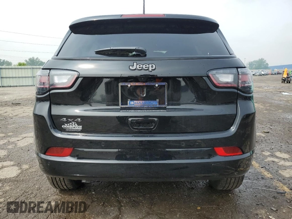 2025 Jeep Compass Limited с VIN 3C4NJDCN0ST540892, выставлен на аукционе Copart как лот 59910355 с пробегом 176 миль миль и Списание • Salvage title. История ставок и продаж доступна на DreamBid. Изображение 6.