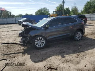 2020 Ford Edge Titanium with VIN 2FMPK3K96LBA66489, listed as a Copart auction lot 61602195 with 66,290 mi miles and Non repairable. Bid and sale history available at DreamBid. Image 1.