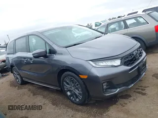 2025 Honda Odyssey Touring с VIN 5FNRL6H89SB014432, выставлен на аукционе IAAI как лот 41893957 с пробегом 3 082 миль миль и . История ставок и продаж доступна на DreamBid. Изображение 14.
