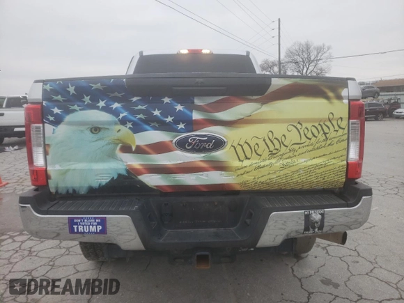 2018 Ford Super Duty F-250 SRW XL with VIN 1FT7W2B62JEB39366, listed as a Copart auction lot 45338955 with 161,626 mi miles and Clean Title. Bid and sale history available at carsss.com. Image 6.