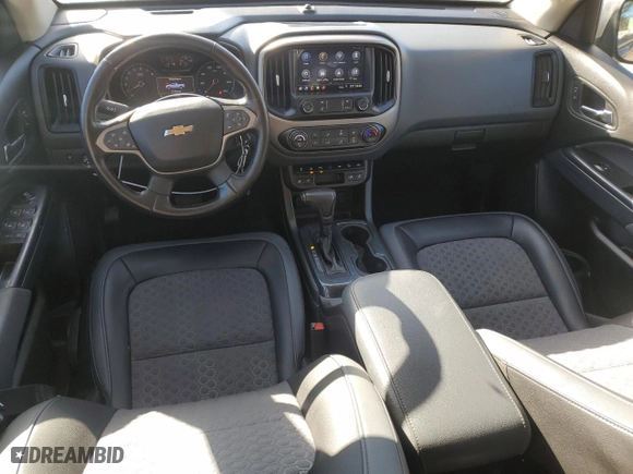 2021 Chevrolet Colorado 2WD Z71 with VIN 1GCGSDEN1M1181226, listed as a Copart auction lot 89271075 with 75,404 mi miles and Salvage Title. Bid and sale history available at carsss.com. Image 8.