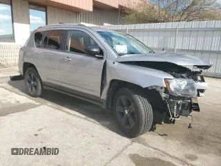 2016 Jeep Compass Sport with VIN 1C4NJCBA8GD568994, listed as a Copart auction lot 53832215 with 141,619 mi miles and Salvage title. Bid and sale history available at DreamBid. Image 4.